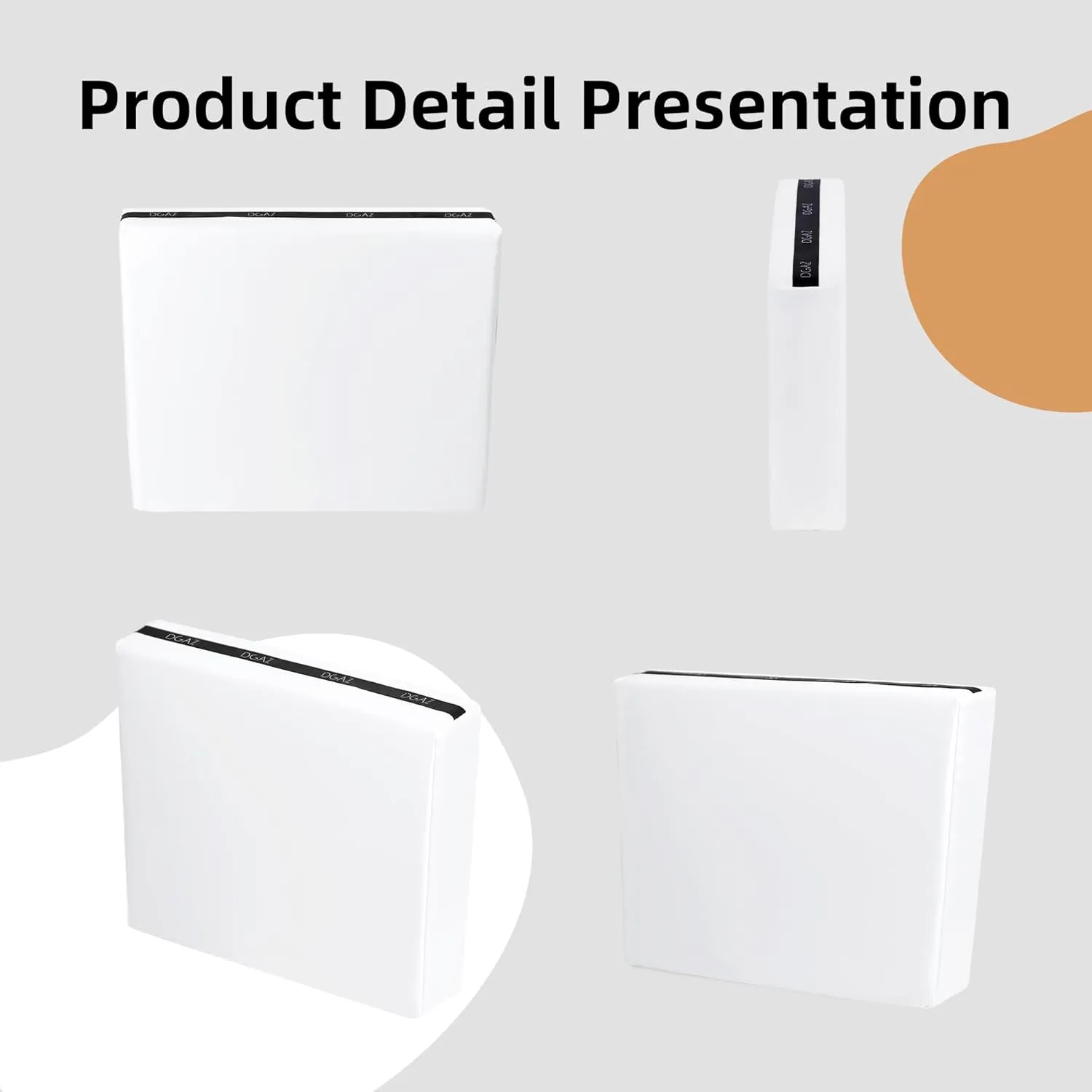 DGAZ Purse Pillow Shaper Insert for Chanel 22 Bags, Silky Pillow Shaper for Luxury Handbags(White,Medium)