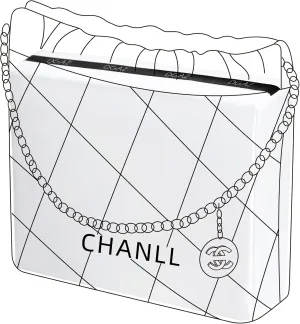 DGAZ Purse Pillow Shaper Insert for Chanel 22 Bags, Silky Pillow Shaper for Luxury Handbags(White,Medium)