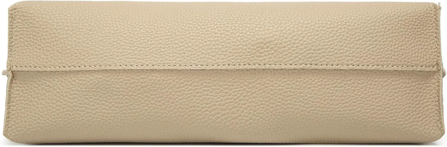 Dreubea Women's Soft Faux Leather Tote Shoulder Bag from, Big Capacity Tassel Handbag