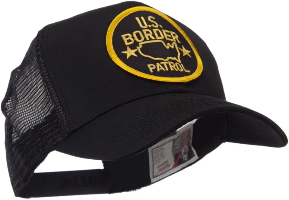 e4Hats.com Law Enforcement Patched Mesh Cap