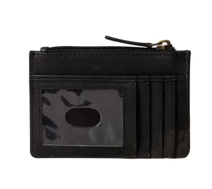 Eagle Range Hand-Tooled Credit Card Holder