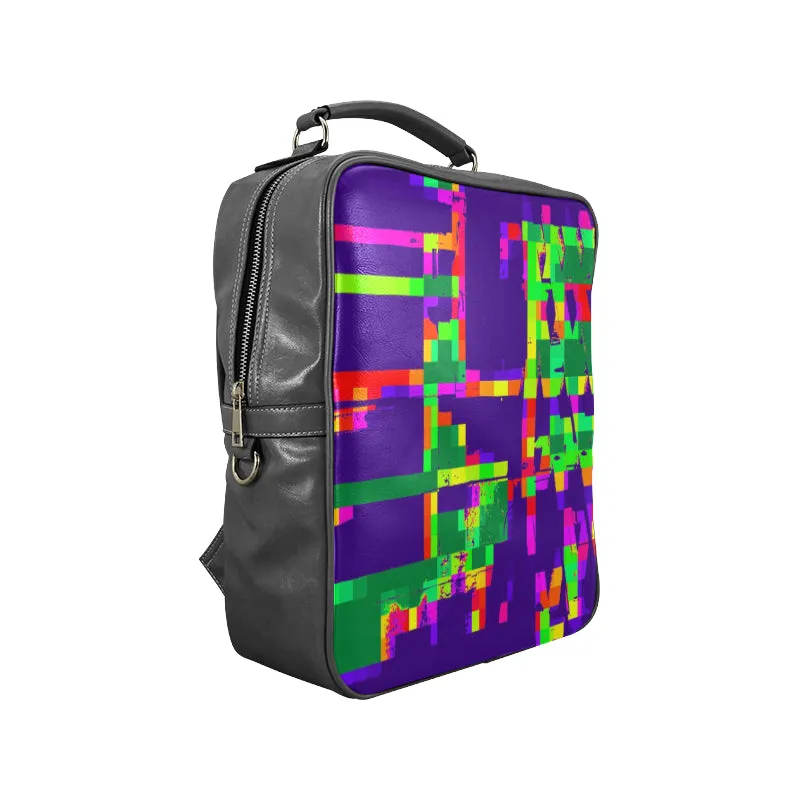 Electro Leather Carry-On Backpack Bag