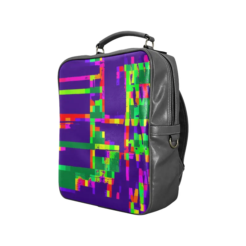 Electro Leather Carry-On Backpack Bag