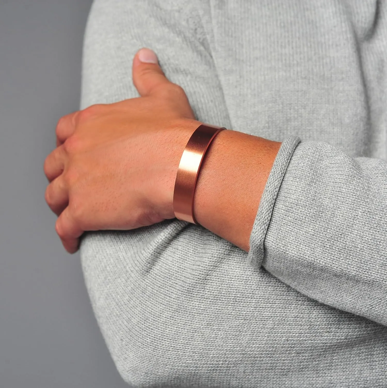 Elegant Design Magnetic Field Copper Bracelets with Ultra Strength Magnets - Unisex - Adjustable