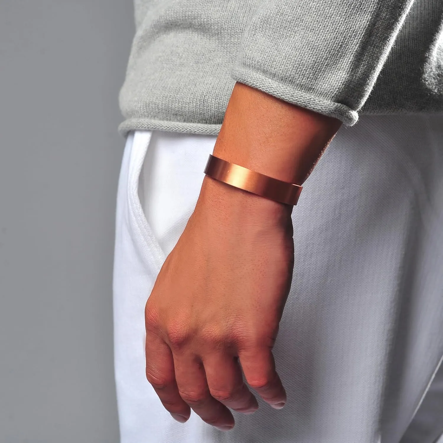 Elegant Design Magnetic Field Copper Bracelets with Ultra Strength Magnets - Unisex - Adjustable