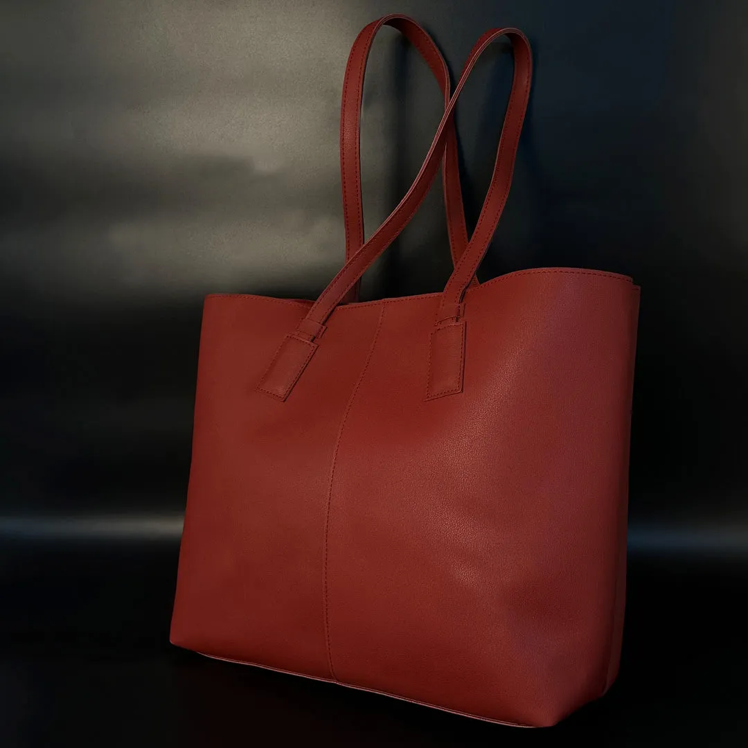 Elegant Terracotta Red Tote Bag