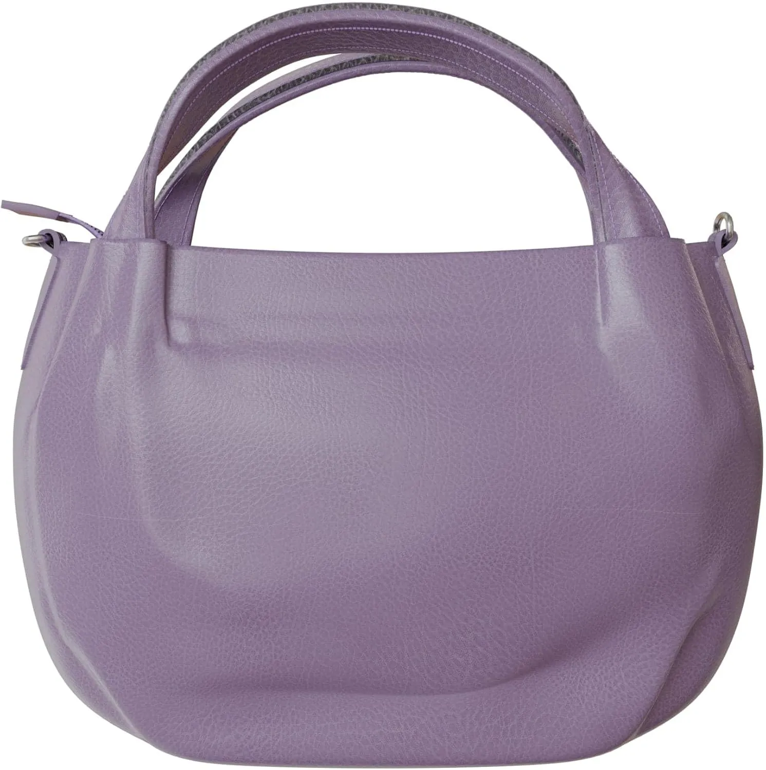 Elegant vegan women's handbag made of faux leather with shoulder function 30610