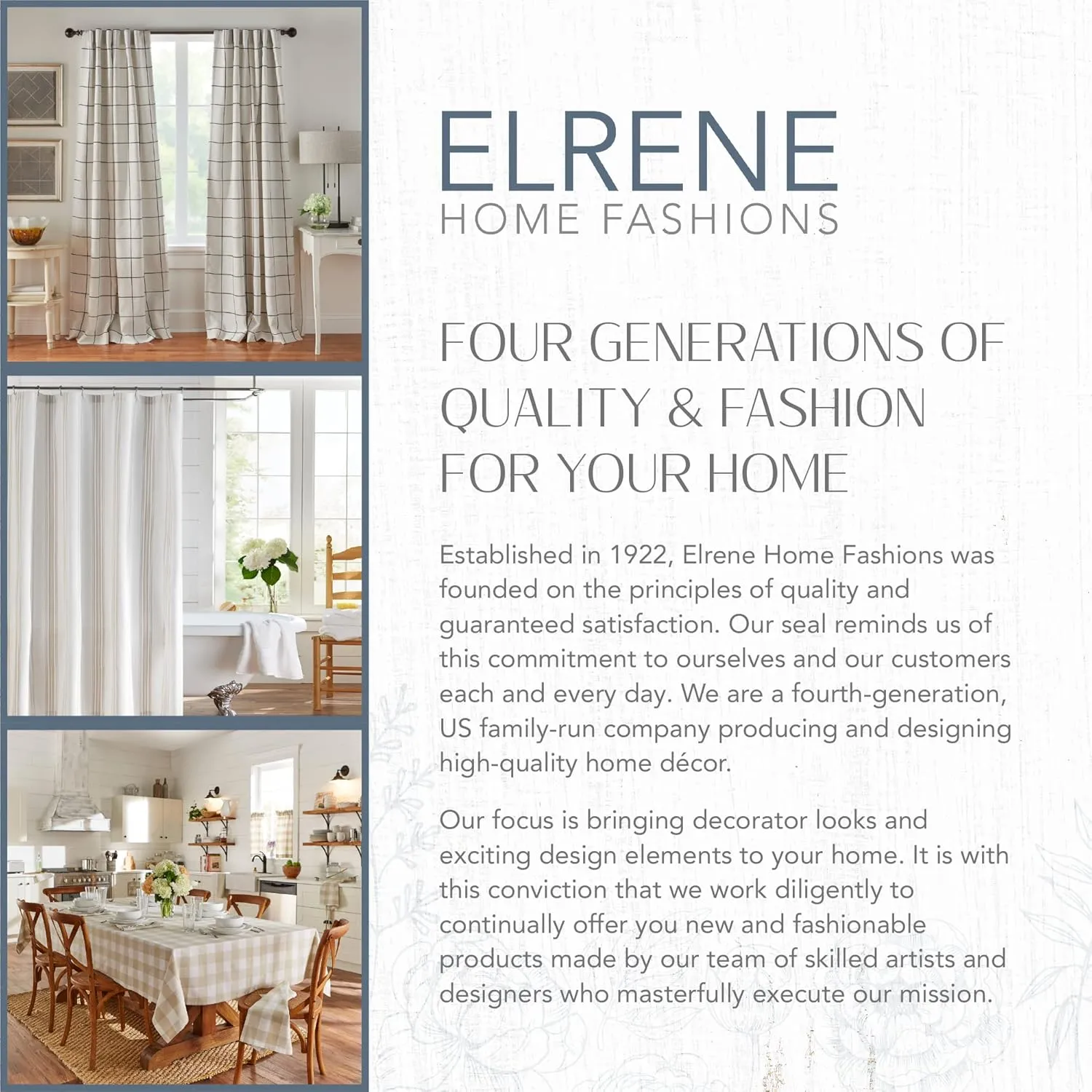 Elrene Home Fashions Korena Tie-Top Crushed Velvet Window Curtain Panel, Rustic-Chic Curtain Panel for Living Room or Bedroom, 52 Inches by 95 Inches, Grey, 1 Panel