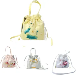Embroidery Evening Bag Women Handbag Hobo Tote Shoulder Bag Casual Crossbody Bag Gift for Women