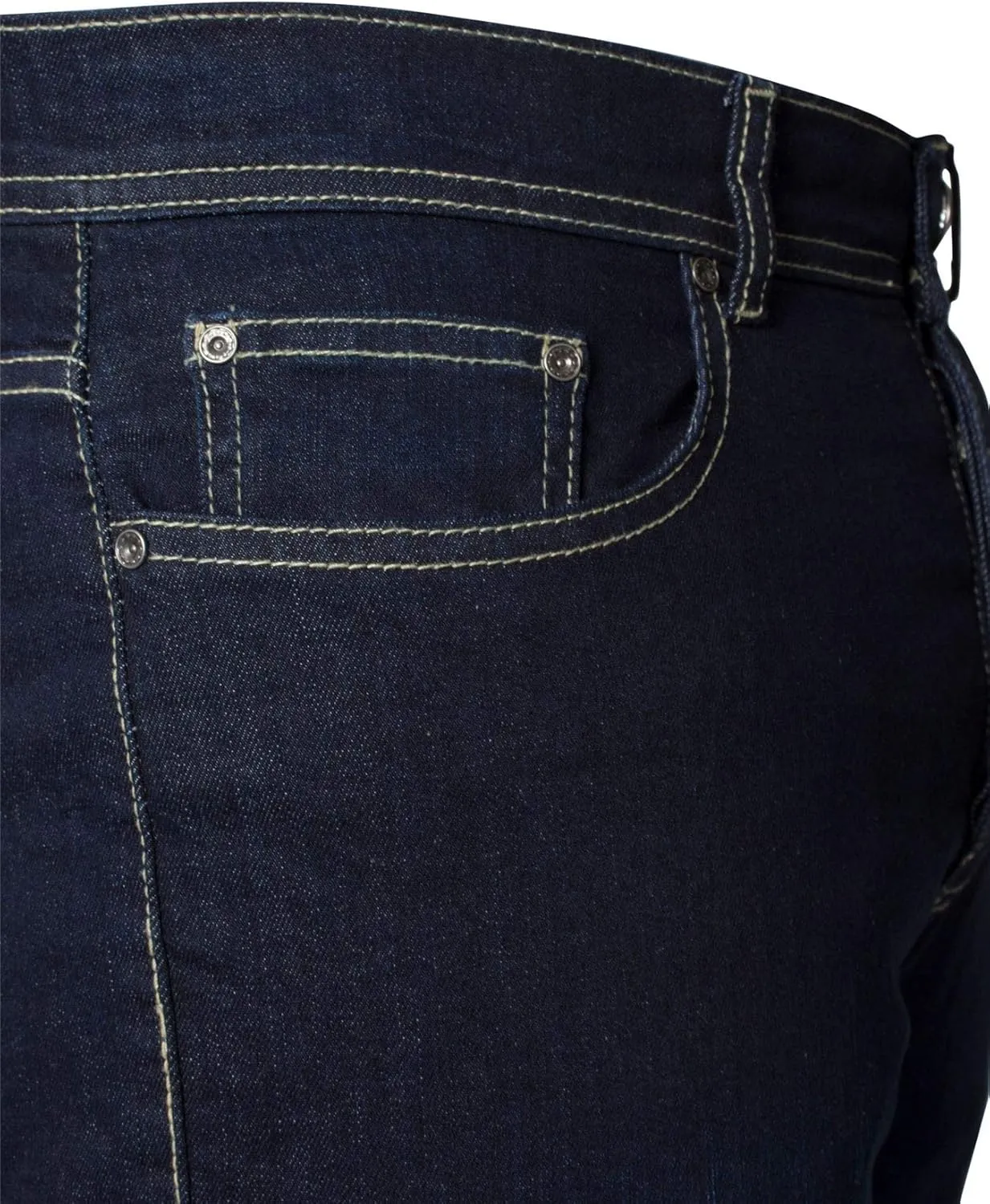 Enzo Mens Bootcut Wide Leg Jeans Stretch Bell Flared Denim Pants All Waist Sizes