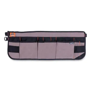 ergodyne® Arsenal 5707 Canvas Waist Apron, 14 Compartments, 25.5 x 34, Canvas, Gray