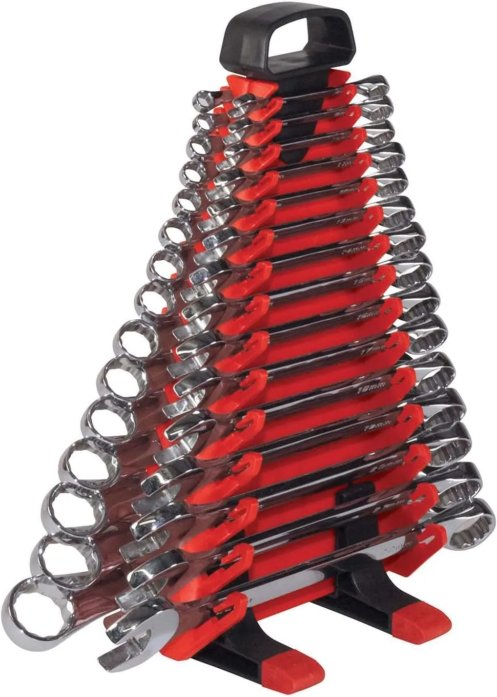 Ernst Manufacturing 5230 Wrench Tool Tower, 30 Tool Red