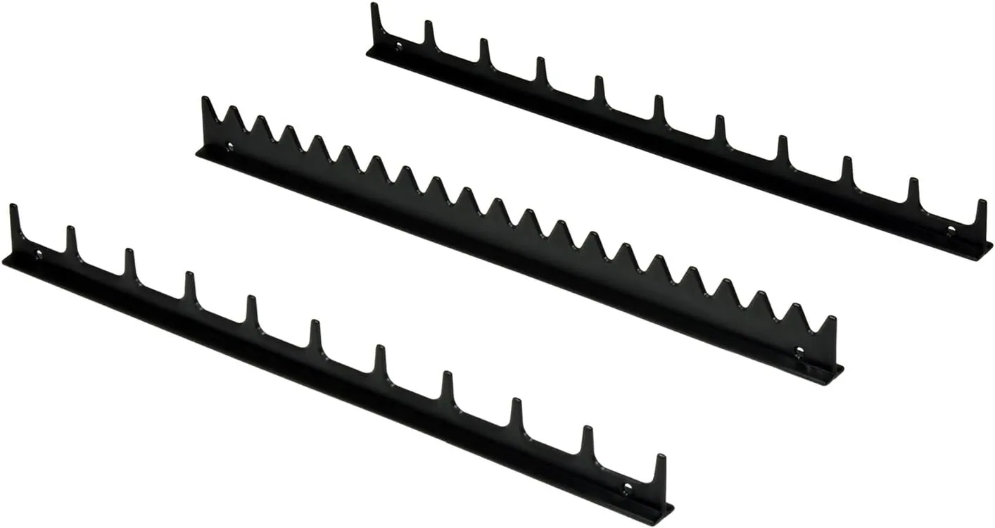 ERNST Screwdriver Rail Set, 20 Tool, Black