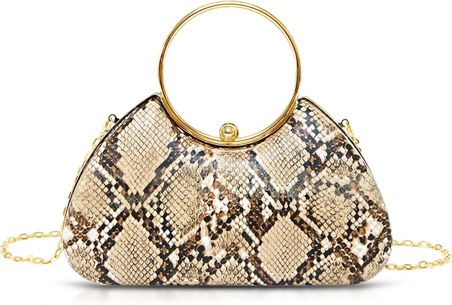 Evening Bag, Serpentine Handbag, Crossbody for Women Wedding, Prom, Parties