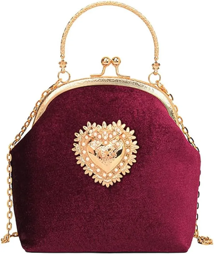 Evening Bag Women's Design Sense Bag Hand Bill Shoulder Bag Vintage Baroque Evening Dinner Bag Lipstick Key Bag