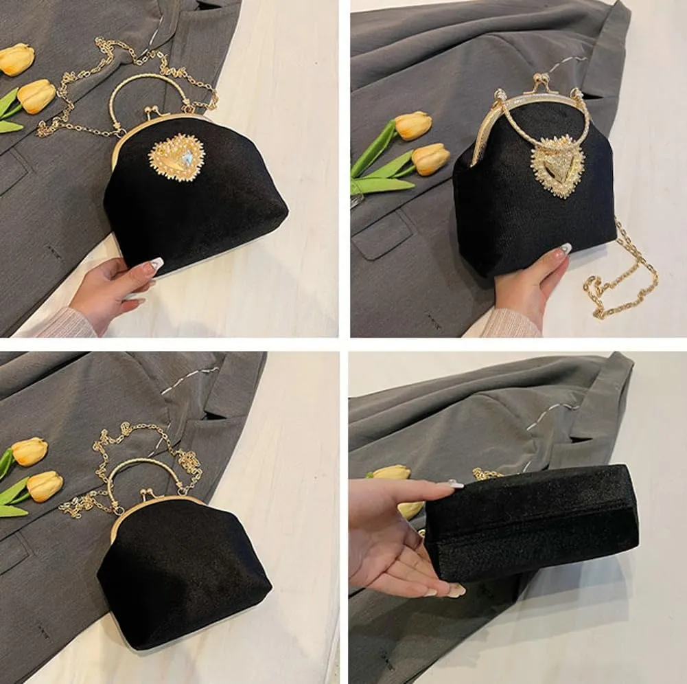 Evening Bag Women's Design Sense Bag Hand Bill Shoulder Bag Vintage Baroque Evening Dinner Bag Lipstick Key Bag