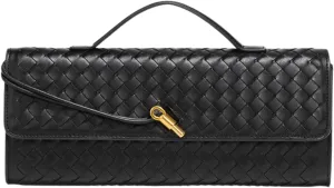 Evening Woven Crossbody Bags for Women Casual Shoulder Shoulder Handbag Clutch Purse Fashion Clutch Purse