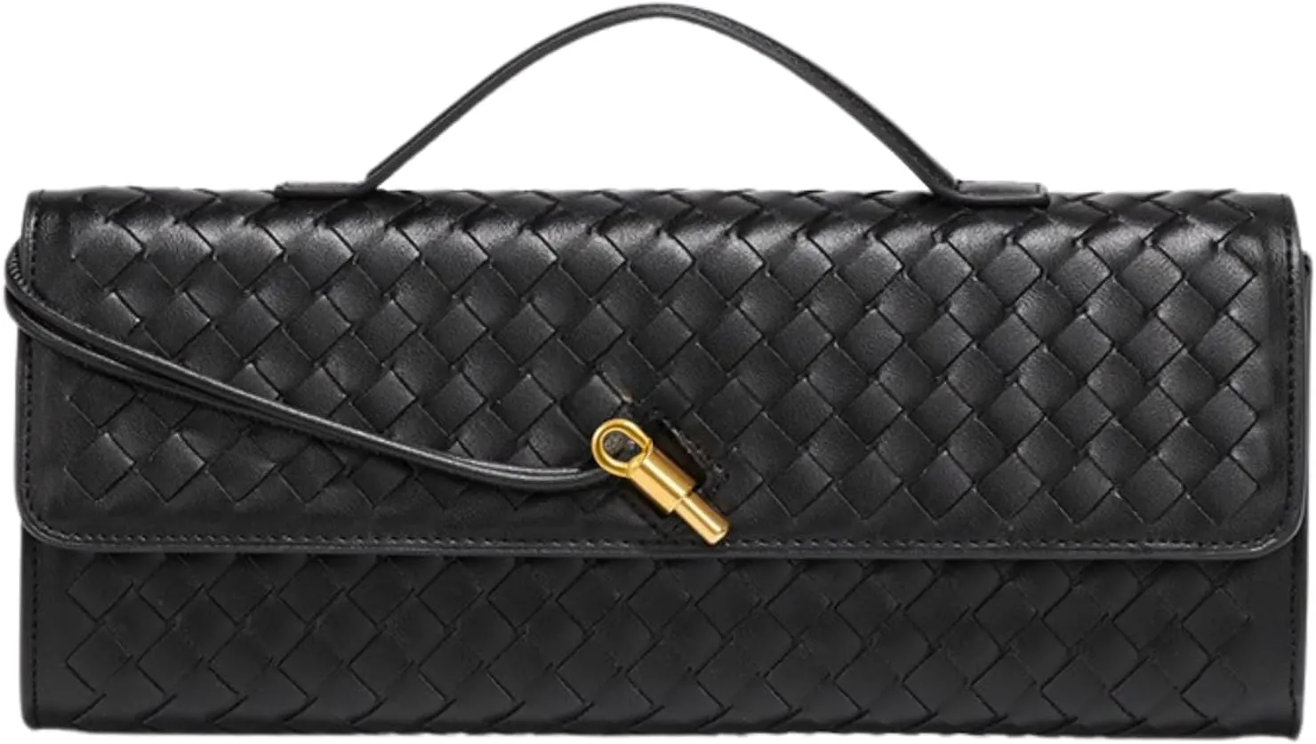 Evening Woven Crossbody Bags for Women Casual Shoulder Shoulder Handbag Clutch Purse Fashion Clutch Purse