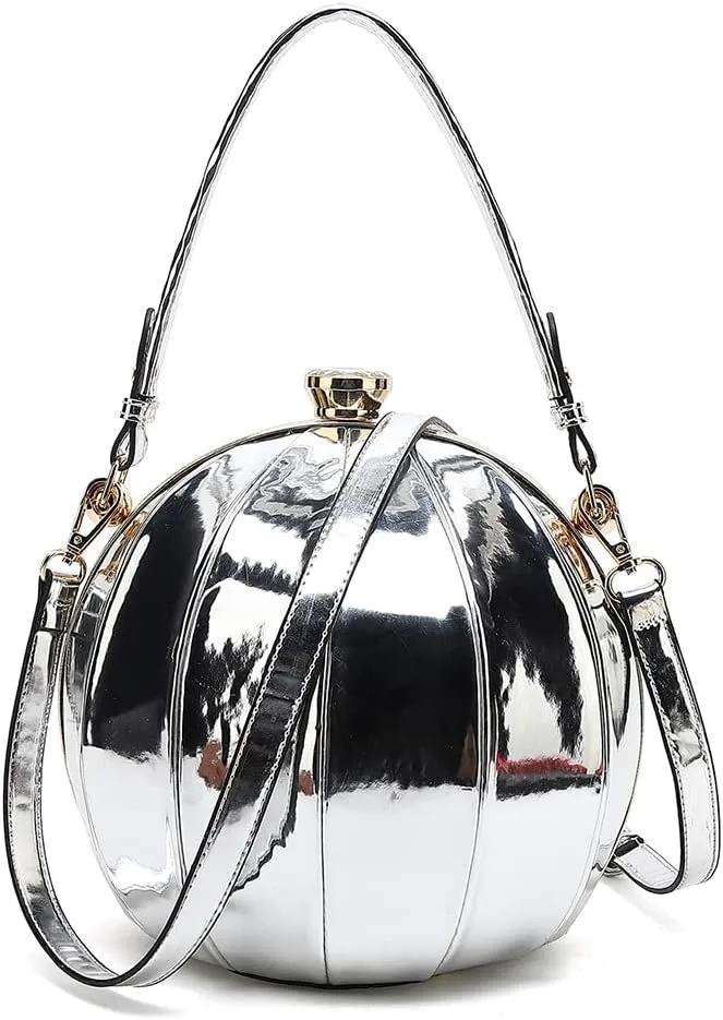 Faux Patent Leather Double Handle Frame Satchel