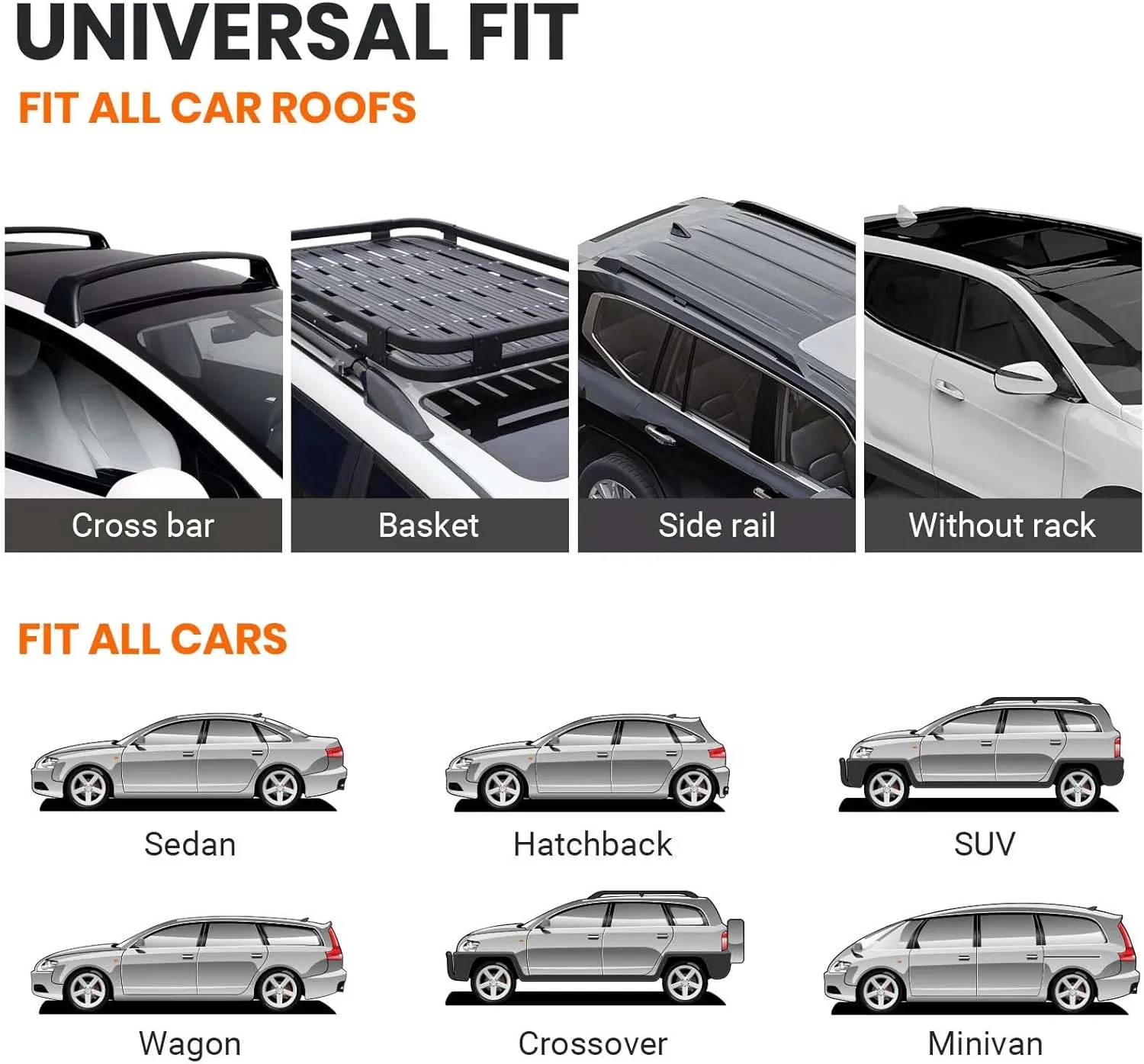 Favoto Car Rooftop Cargo Carrier - Waterproof Roof Bag for All Cars - 15 Cubic Feet Large Capacity 500D Durable PVC Material - Include Anti-Slip Mat 8 Reinforced Straps, Black & Blue