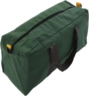 Fdit Hand Tool Storage Bag, Wearable Material Tool Tote Heavy Duty Large Capacity Wide Mouth Portable for Wrenches for Electrician (20in / 50.8cm)