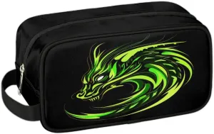 Fire Dragon Hanging Toiletry Bag for Boy Men,Travel Cosmetic Bag,Waterproof Makeup Bag,Approved Hygiene Bag Shave Dopp Kit Organizer for Toiletries Shower Bathroom Carry-on Accessories Gifts
