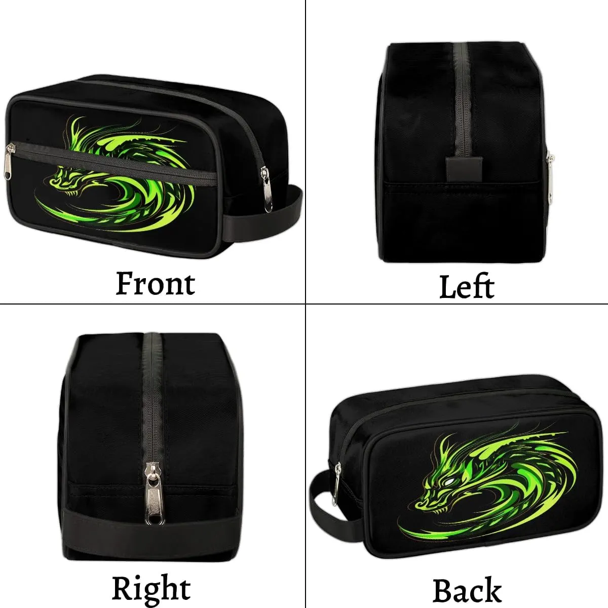 Fire Dragon Hanging Toiletry Bag for Boy Men,Travel Cosmetic Bag,Waterproof Makeup Bag,Approved Hygiene Bag Shave Dopp Kit Organizer for Toiletries Shower Bathroom Carry-on Accessories Gifts