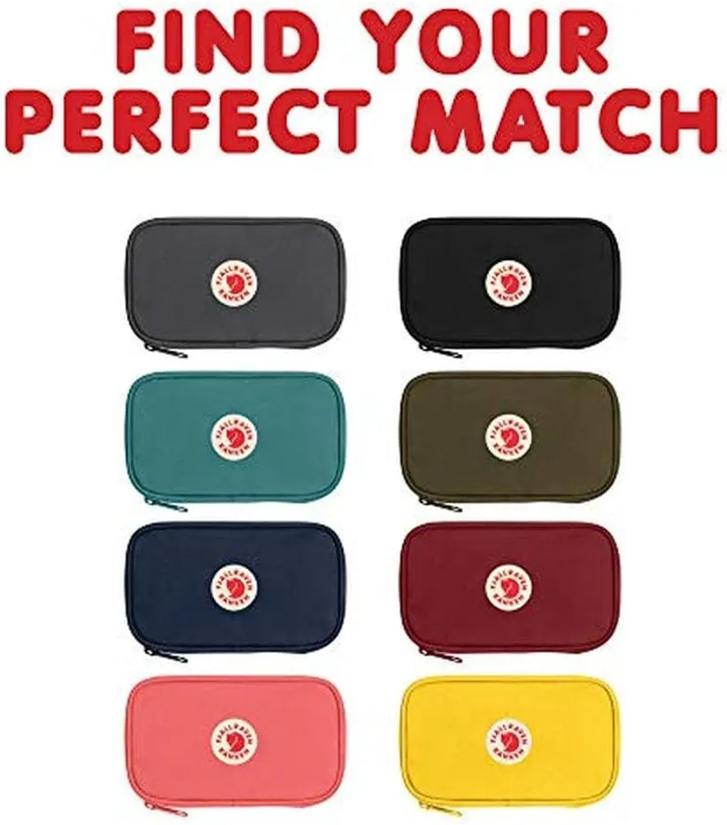 Fjallraven Unisex-Adult (Luggage only) Kånken Travel Wallet, Green, X-Large