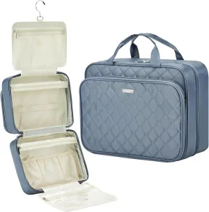 for Bag Hook, Toiletries, Extra with Large (Grey) Beauty for Bottles, Organizer Hanging Cosmetic Toiletry Travel Case Makeup Most popular Diverse categories Women, Full-Sized
