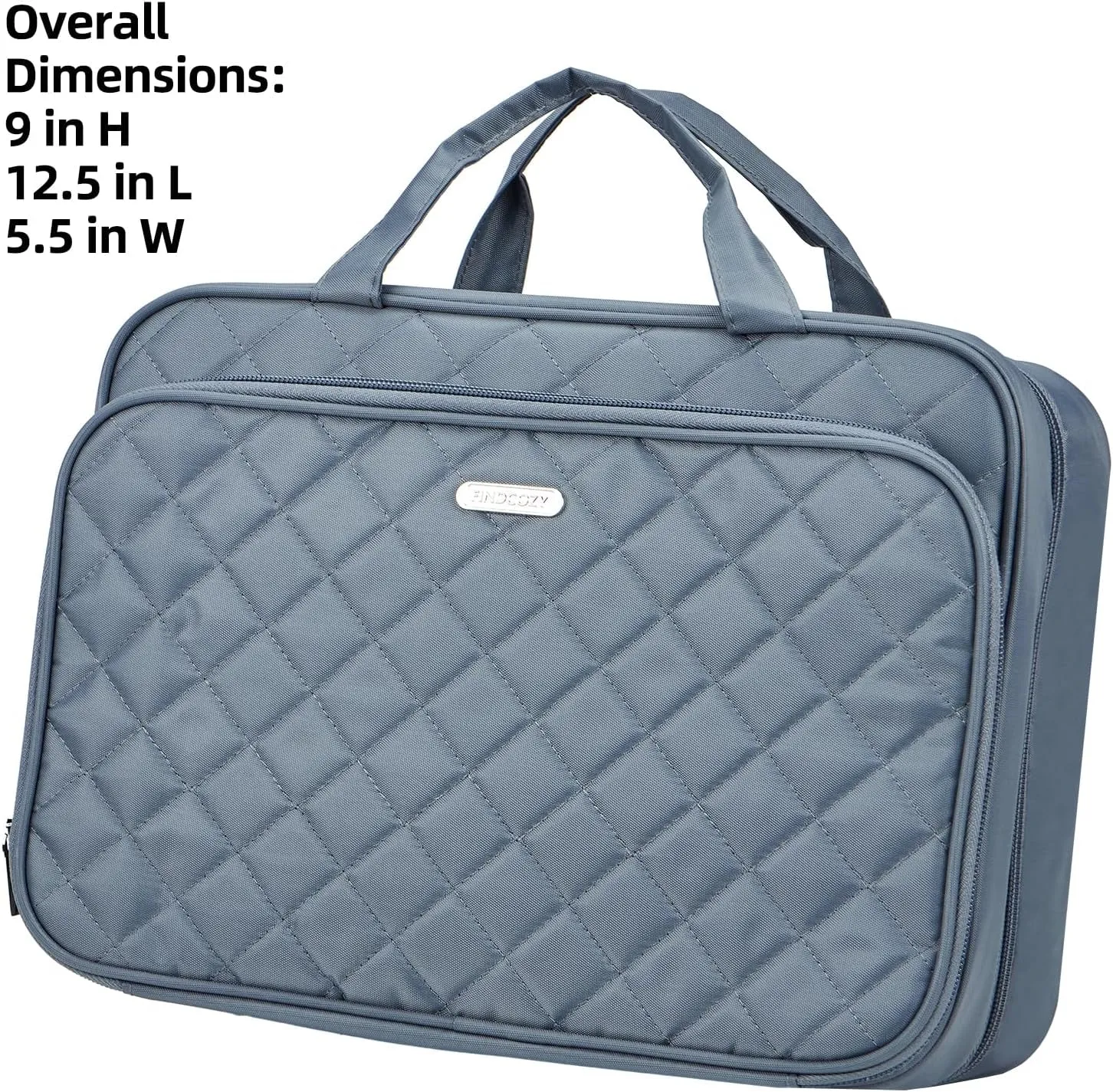 for Bag Hook, Toiletries, Extra with Large (Grey) Beauty for Bottles, Organizer Hanging Cosmetic Toiletry Travel Case Makeup Most popular Diverse categories Women, Full-Sized