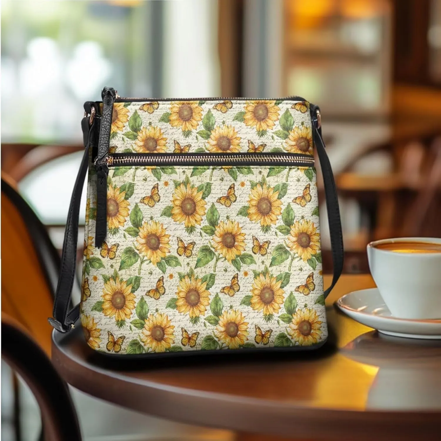 FOR U DESIGNS Hobo Bags for Women Satchel Purses and Handbags Leather Crossbody Purse and Wallet Set
