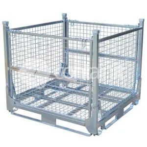 Full Height Collapsible Mesh Storage Cage