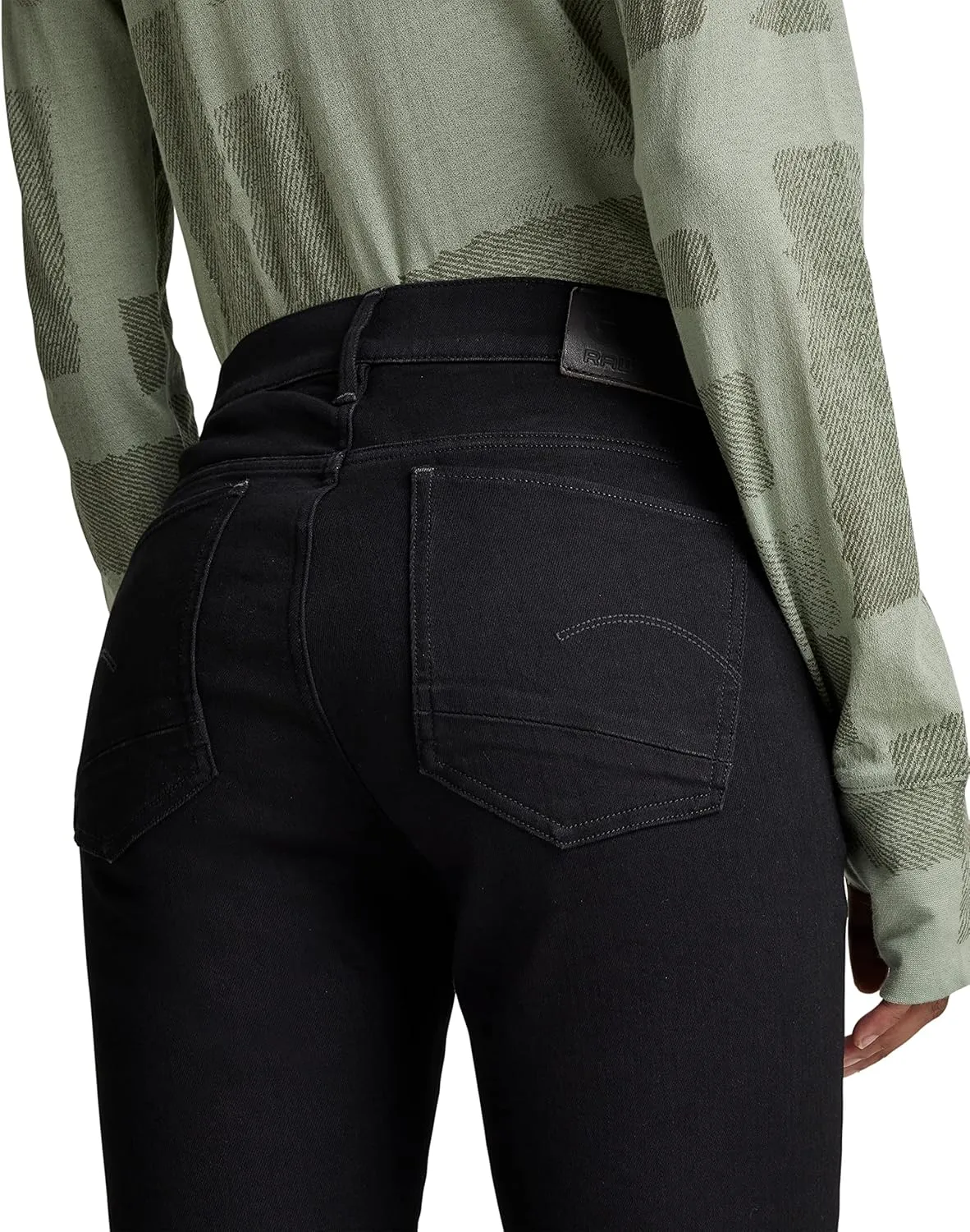 G-STAR RAW Women's 1914 Moto 3D Skinny Fit Jeans