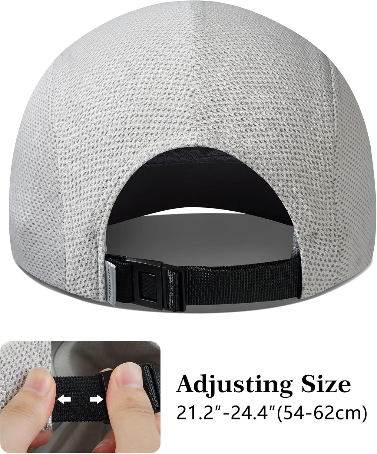 GADIEMKENSD Cooling Running Hat Performance Mesh Hat with Reflective, Ventilation, Lightweight, Cools Up to 2 Hours