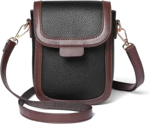 GAEKEAO Small Crossbody Bags for Women Leather Cell Phone Purse Bag Wallet with RFID Blocking Credit Card Slots