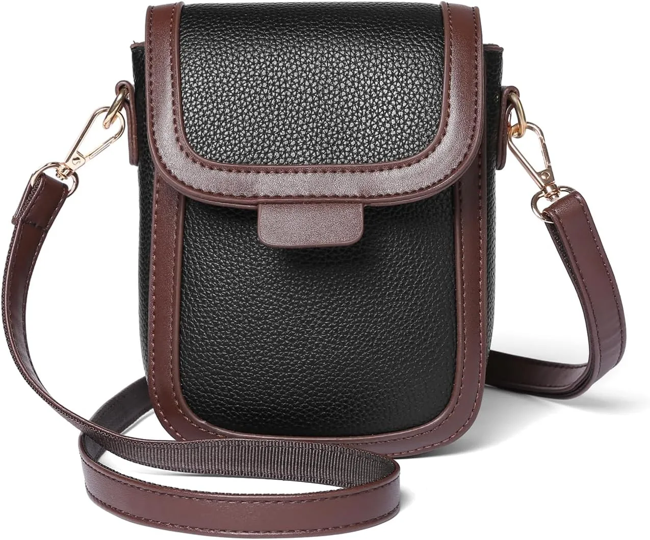 GAEKEAO Small Crossbody Bags for Women Leather Cell Phone Purse Bag Wallet with RFID Blocking Credit Card Slots