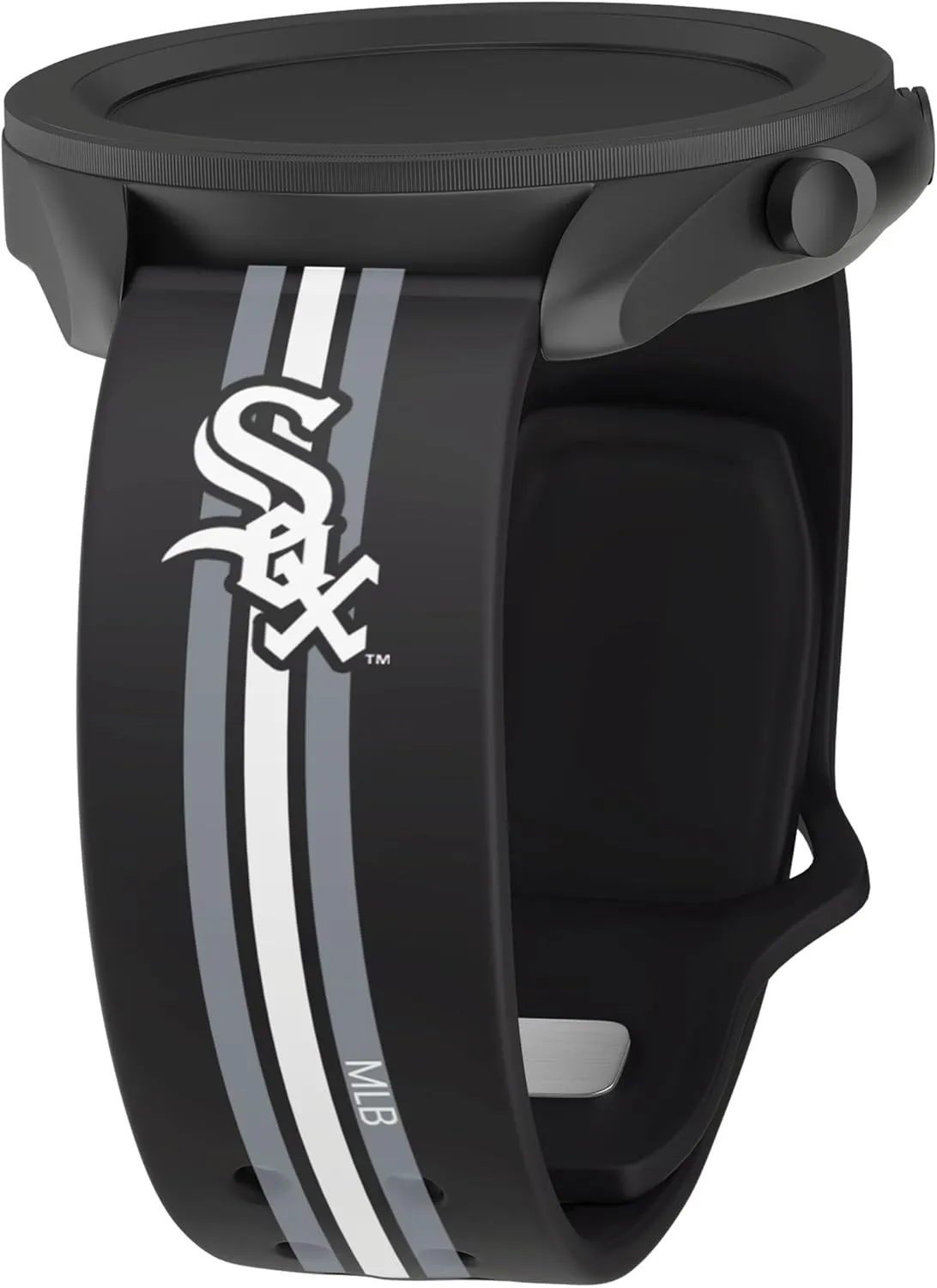 Game Time Chicago White Sox Quick Change HD Watch Band Compatible with Samsung and More