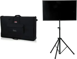 Gator Cases Padded Carry Tote Bag for 40-45" Screens   Deluxe Tripod Stand for Screens up to 48" (GFW-AV-LCD-2)
