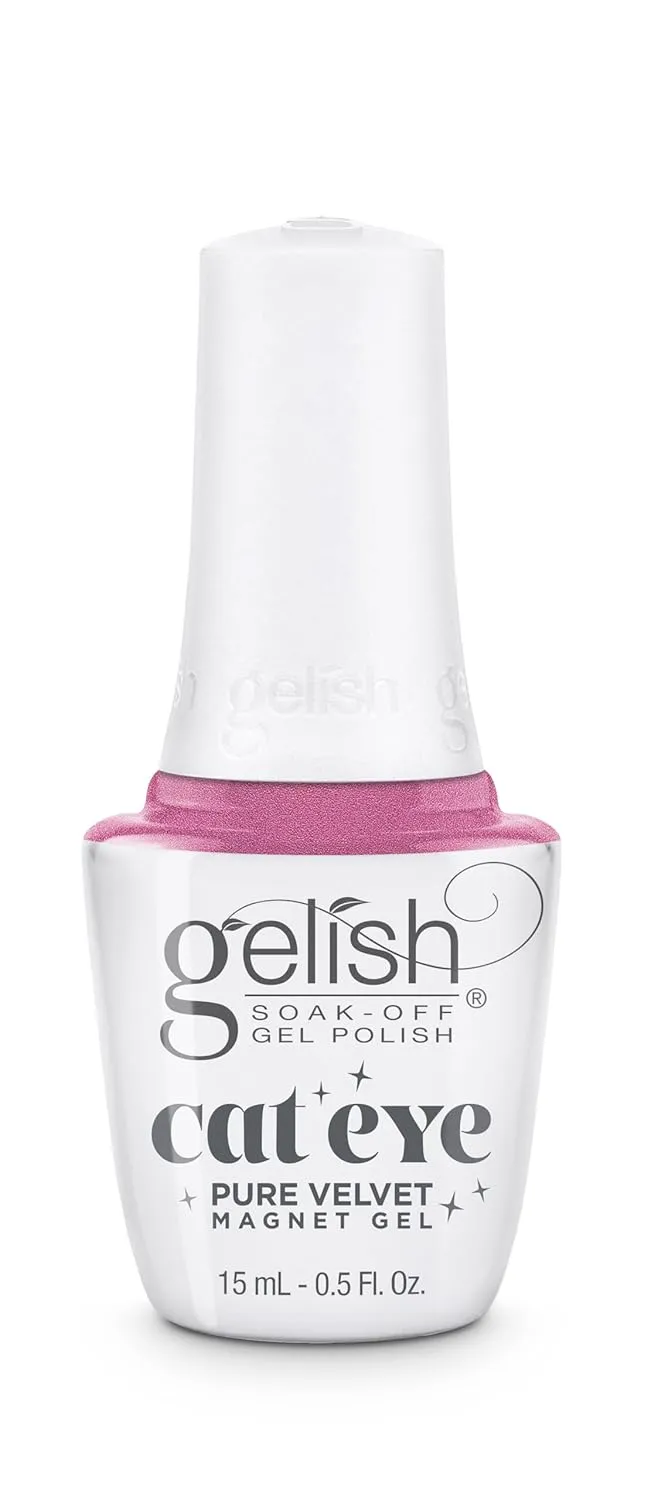 Gelish Cat Eye Pure Velvet Magnet – Magnetic Gel Polish, Stunning Reflections, Two-Toned Color Shift, Gorgeous Cat Eye Designs, Long-Lasting, Vegan, & Cruelty-Free (Magnetic Attraction, 15mL)