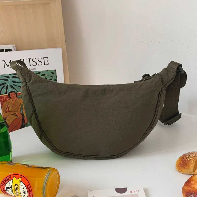 GIA | Colorful Half-Moon Crossbody Bag