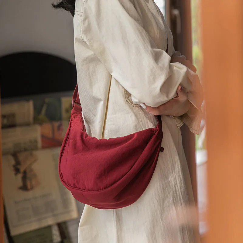 GIA | Colorful Half-Moon Crossbody Bag