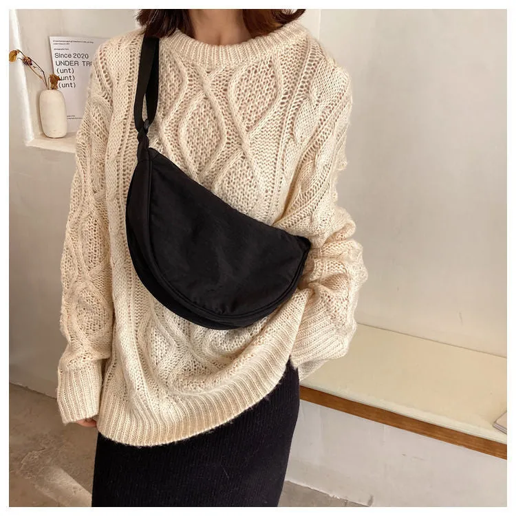GIA | Colorful Half-Moon Crossbody Bag