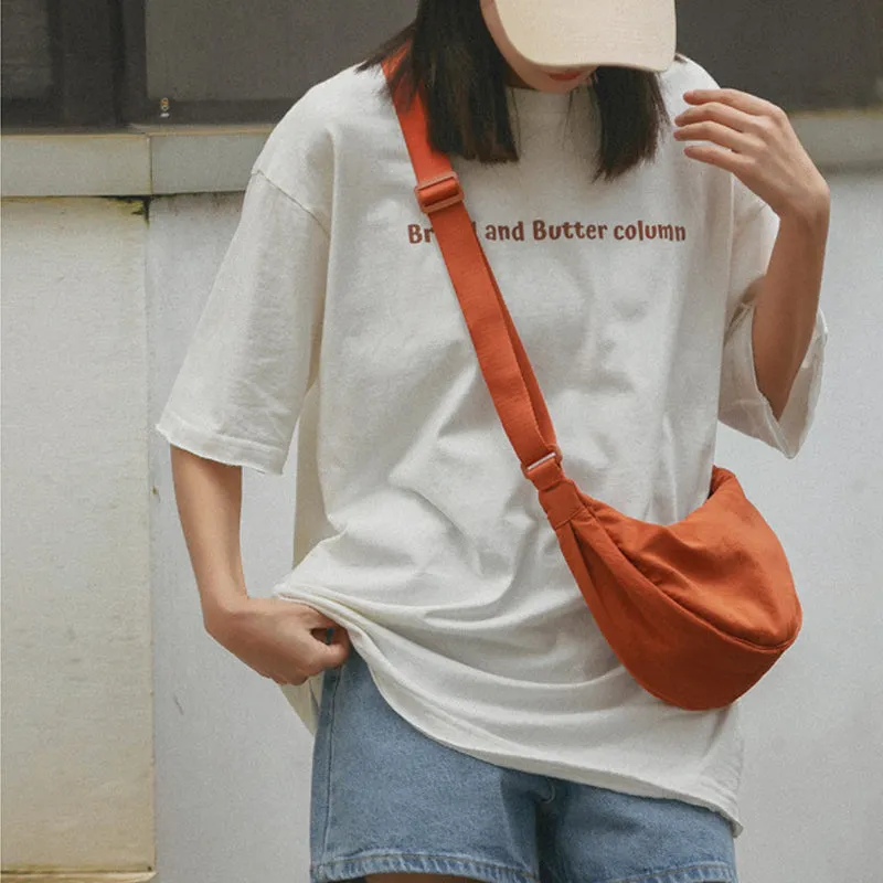 GIA | Colorful Half-Moon Crossbody Bag