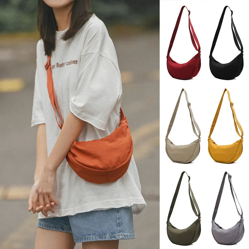GIA | Colorful Half-Moon Crossbody Bag