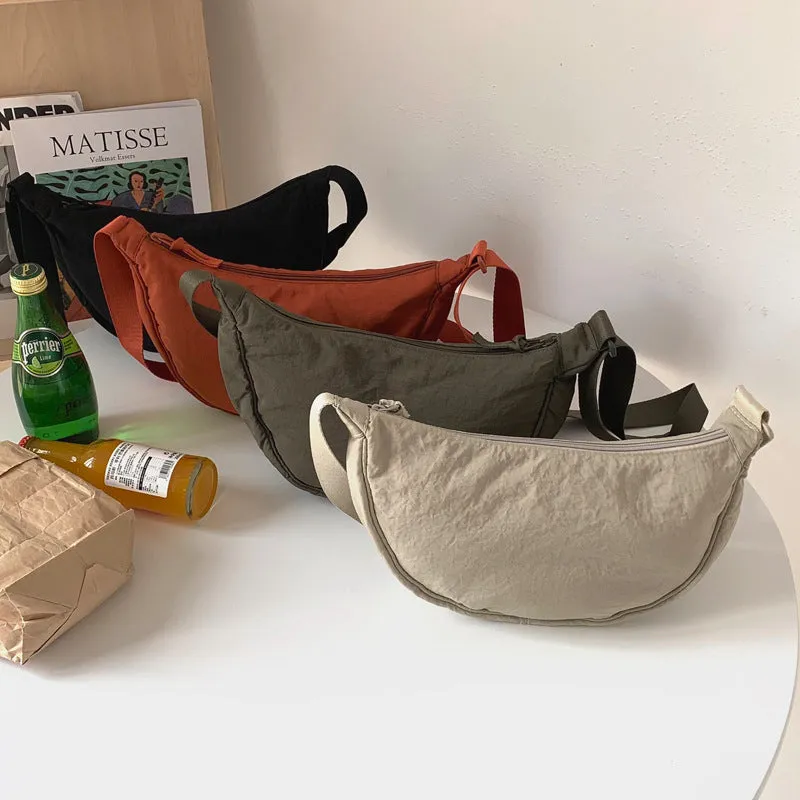 GIA | Colorful Half-Moon Crossbody Bag