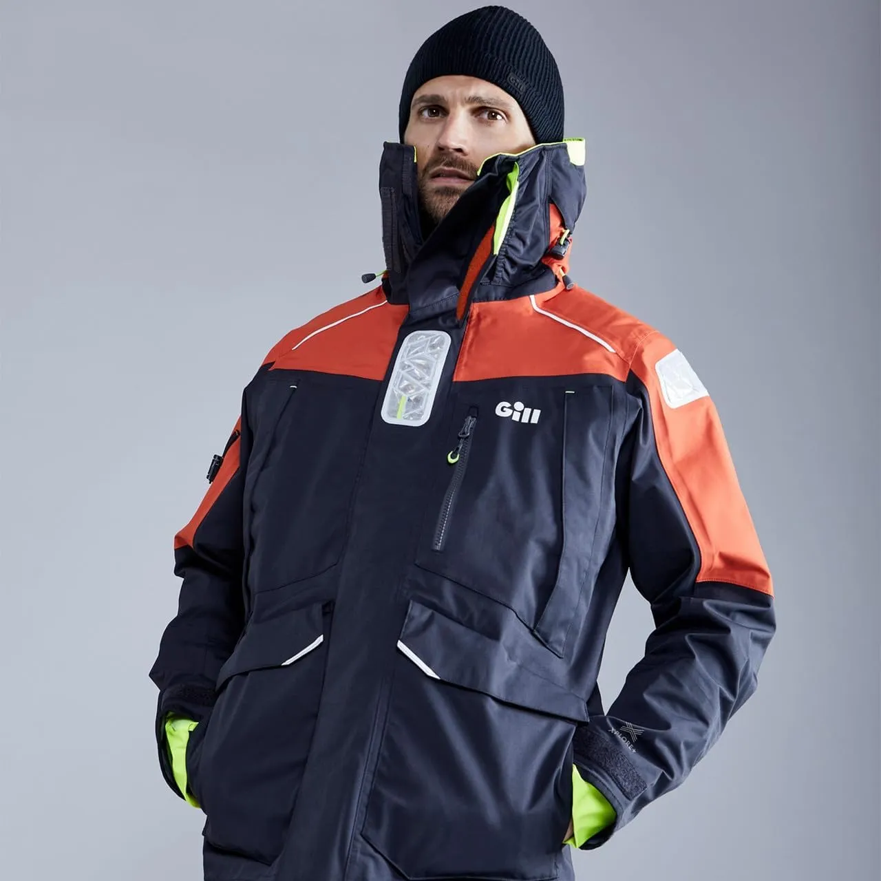 Gill OS1 Ocean Sailing Jacket - High Performance, Waterproof, Breathable, Durable, High Visiblity, Water & Stain Repellent