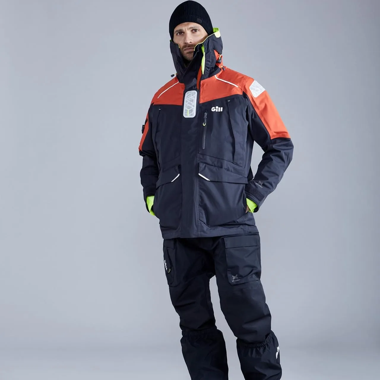 Gill OS1 Ocean Sailing Jacket - High Performance, Waterproof, Breathable, Durable, High Visiblity, Water & Stain Repellent