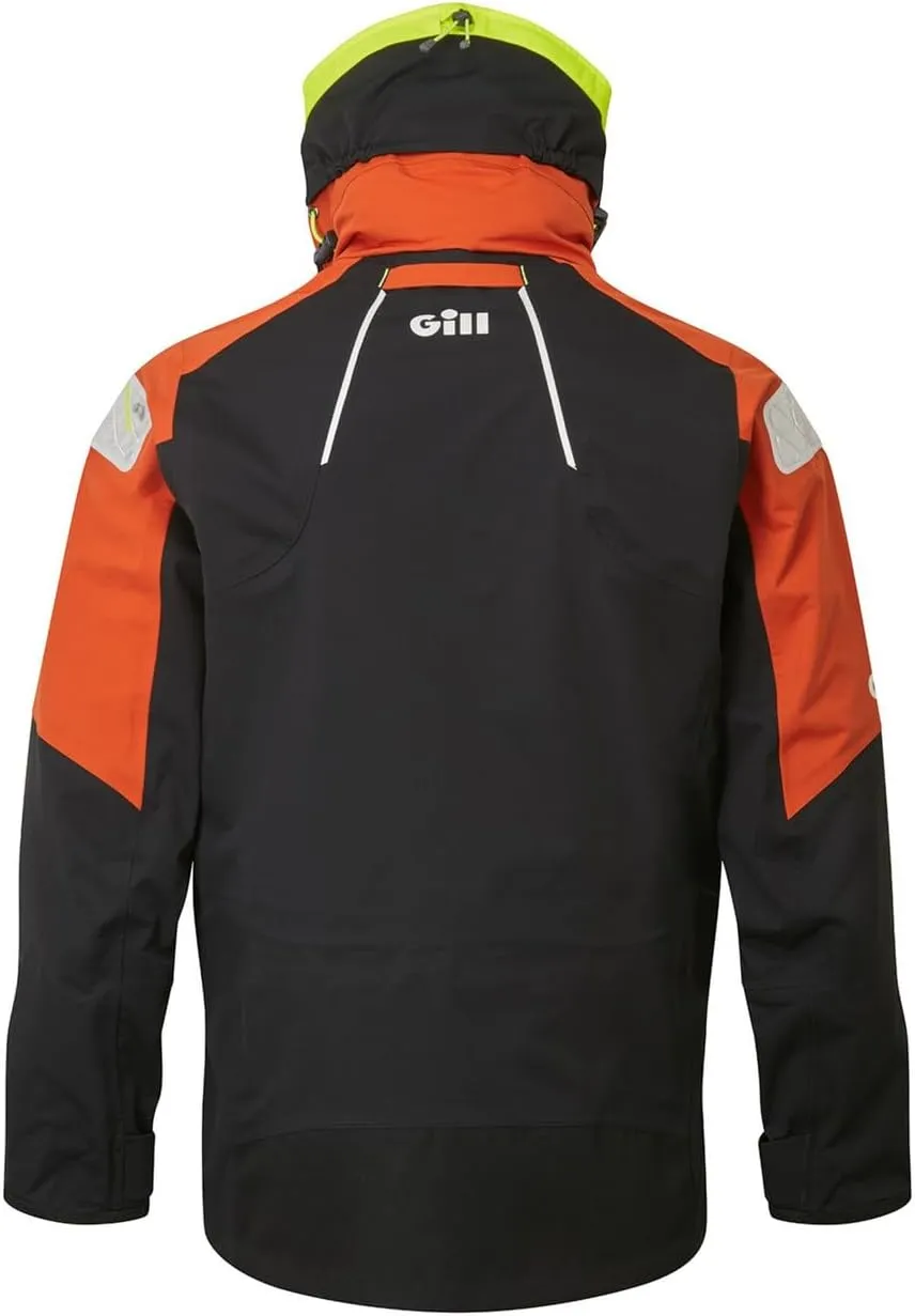 Gill OS1 Ocean Sailing Jacket - High Performance, Waterproof, Breathable, Durable, High Visiblity, Water & Stain Repellent