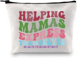 GJTIM Lactation Consultant Gift IBCLC Breastfeeding Counselor Gift Makeup Bag for Lactation Nurse