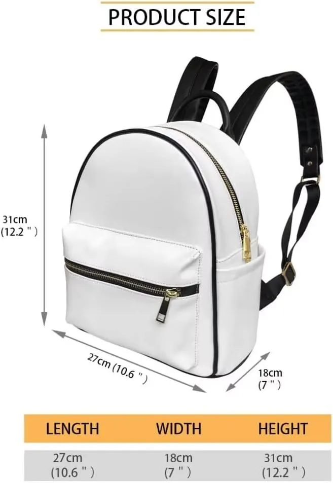 GLENLCWE Bee Daisy Zipper Backpack Wallet Handbag Women’s Fashion Backpack Purse Anti theft Mini Daypack Zipper Shoulder Bag Anti Theft